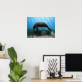 Poster Manatee (Bureau à domicile)