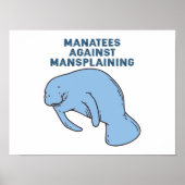 Poster Manatées Contre Manspling (Devant)