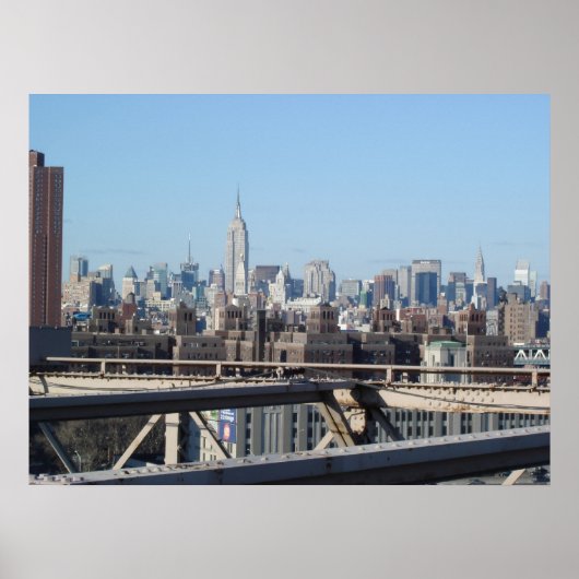 Poster Manattan Skyline (Devant)