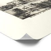 Poster Manchaug, MA Carte panoramique - 1891 (Coin)