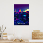 Poster Manchester City (Cuisine)