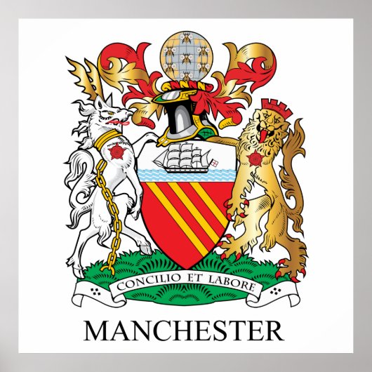 Poster Manchester coat (Devant)