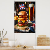 Poster Manchester Munchies : Pub Classic 24x36 (Cuisine)
