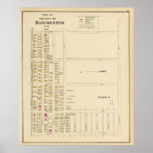 Poster Manchester, NH, Ward 6