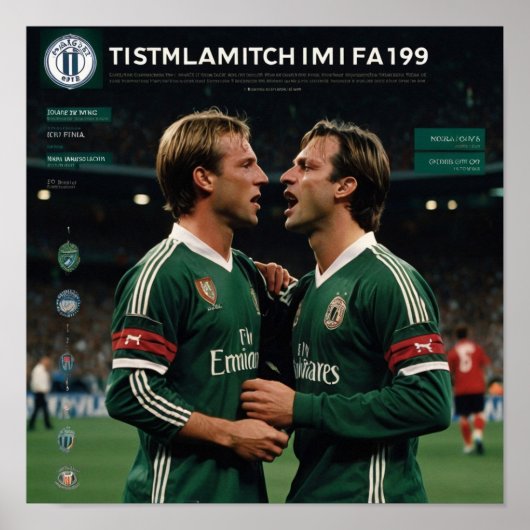 Poster Manchester United (Devant)