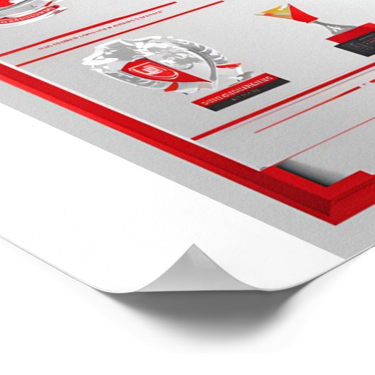 Poster Manchester United (Coin)