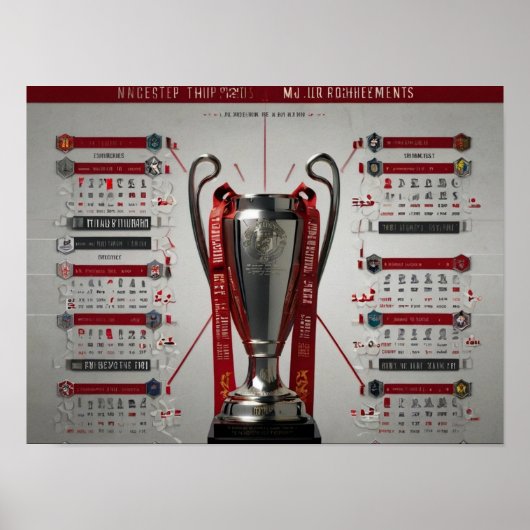 Poster Manchester United (Devant)