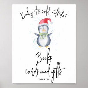 Poster Manchot - Cartes de livres et cadeaux