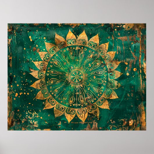 Poster Mandala (Devant)