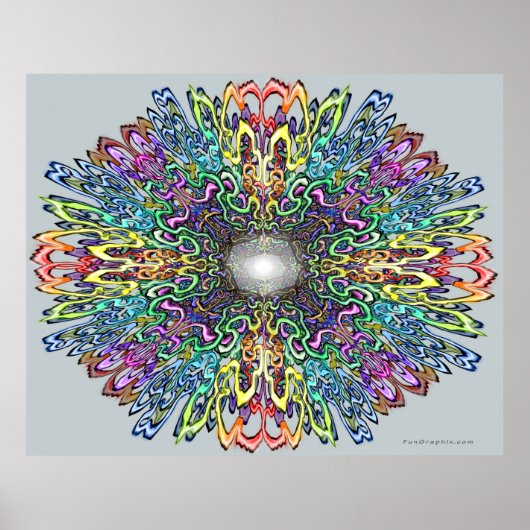 Poster Mandala (Devant)