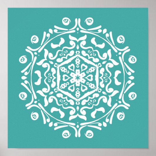 Poster Mandala (Devant)