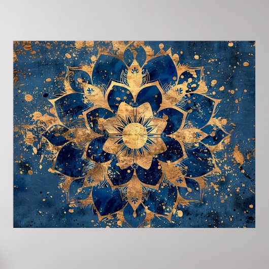 Poster Mandala (Devant)