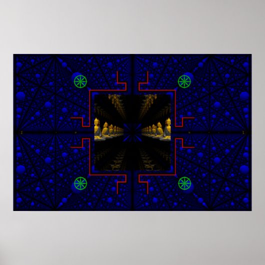 Poster mandala (Devant)