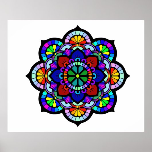 POSTER MANDALA 1 (Devant)