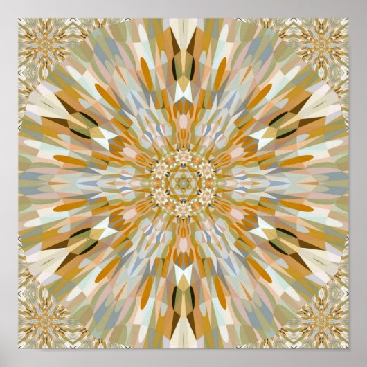 Poster Mandala 1 (Devant)