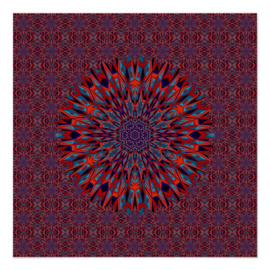 Poster Mandala 11 (Devant)