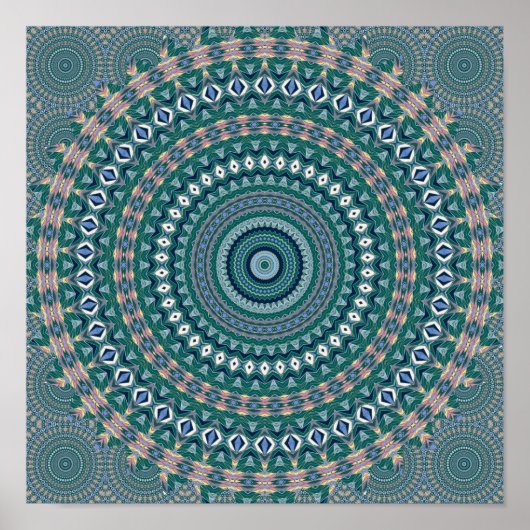 Poster Mandala 4 (Devant)