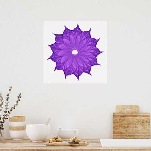 Poster Mandala 4 (Cuisine)