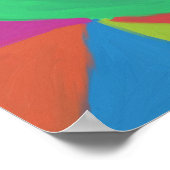 Poster Mandala Abstrait (Coin)