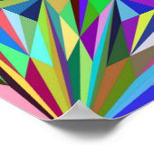 Poster Mandala Abstrait (Coin)