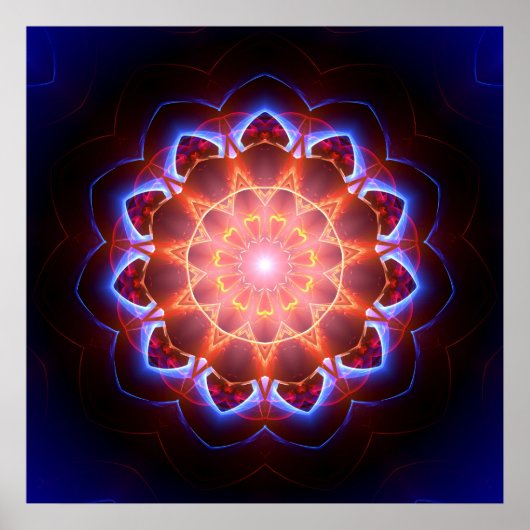 Poster Mandala Ahi a me Hau 2 (Devant)