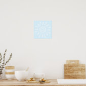 Poster Mandala arctique (Cuisine)