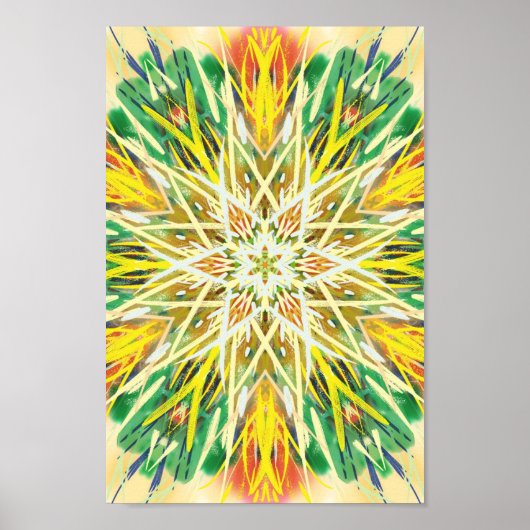 Poster Mandala Art 1 (Devant)