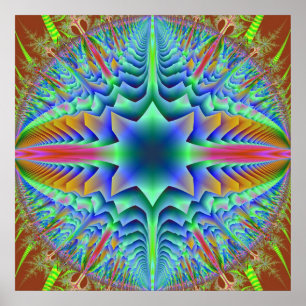 Poster Mandala bulgare