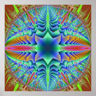 Poster Mandala bulgare