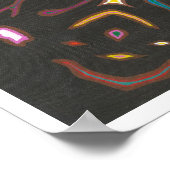 Poster Mandala cosmique (Coin)