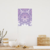 Poster Mandala Creation, tous les points pour un 10 (Cuisine)