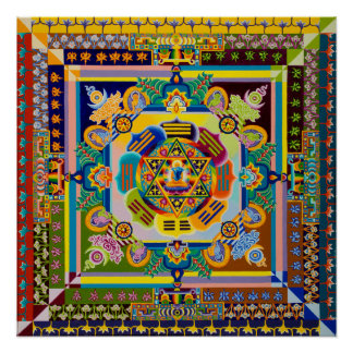 Poster Mandala culturel