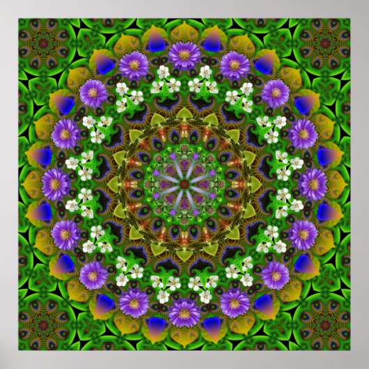 Poster Mandala - Daily Focus 2.24.2018 (Devant)