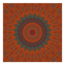 Mandala de fleurs du sud-ouest