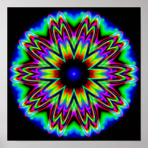 Poster Mandala de la galaxie Sombrero