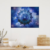 Poster Mandala de l'Esprit Celtique (Cuisine)