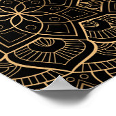 Poster Mandala de luxe 3 (Coin)