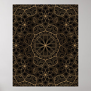 Poster Mandala de luxe 3