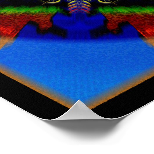 Poster Mandala de paix (Coin)