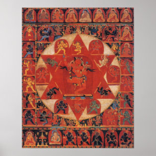 Poster Mandala de Vajravarahi