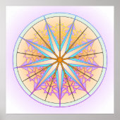 Poster Mandala Dream #2 (Devant)