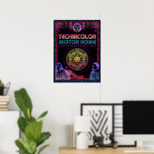 Poster Mandala du technicolore Sally (Bureau à domicile)