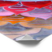 Poster Mandala fleur perse (Coin)