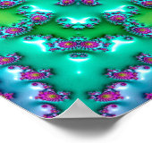 Poster Mandala fractal 3 (Coin)