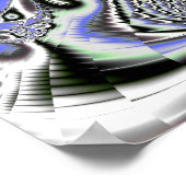 Poster Mandala fractal 5 (Coin)
