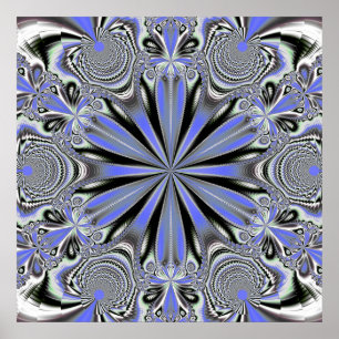 Poster Mandala fractal 5