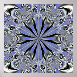 Poster Mandala fractal 5