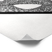 Poster Mandala géométrique (Coin)