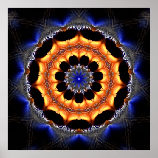 Poster Mandala Ho'o hia'ai 3 (Devant)