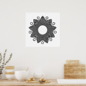 Poster Mandala III (Cuisine)